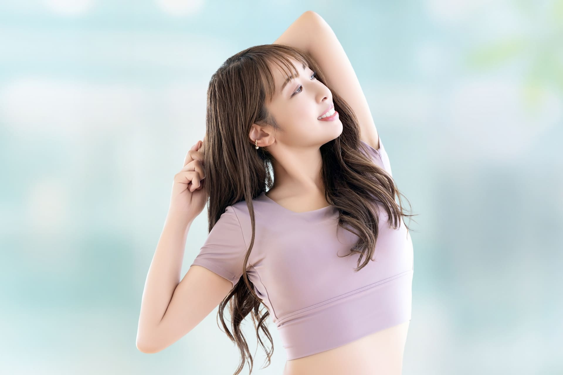 レッスン中の女性